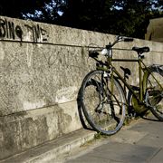 Picture Of Bicycle At Street