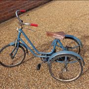 Picture Of Old Fashioned Tricycle