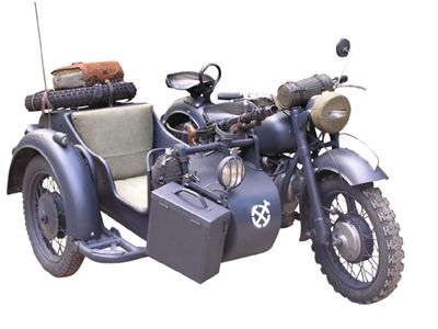 Picture Of Old Motorcycle