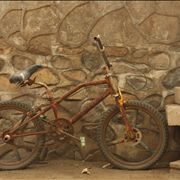 Picture Of Old Rusty Bicycle