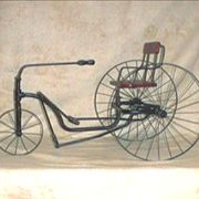 Picture Of Velocipede From 1880